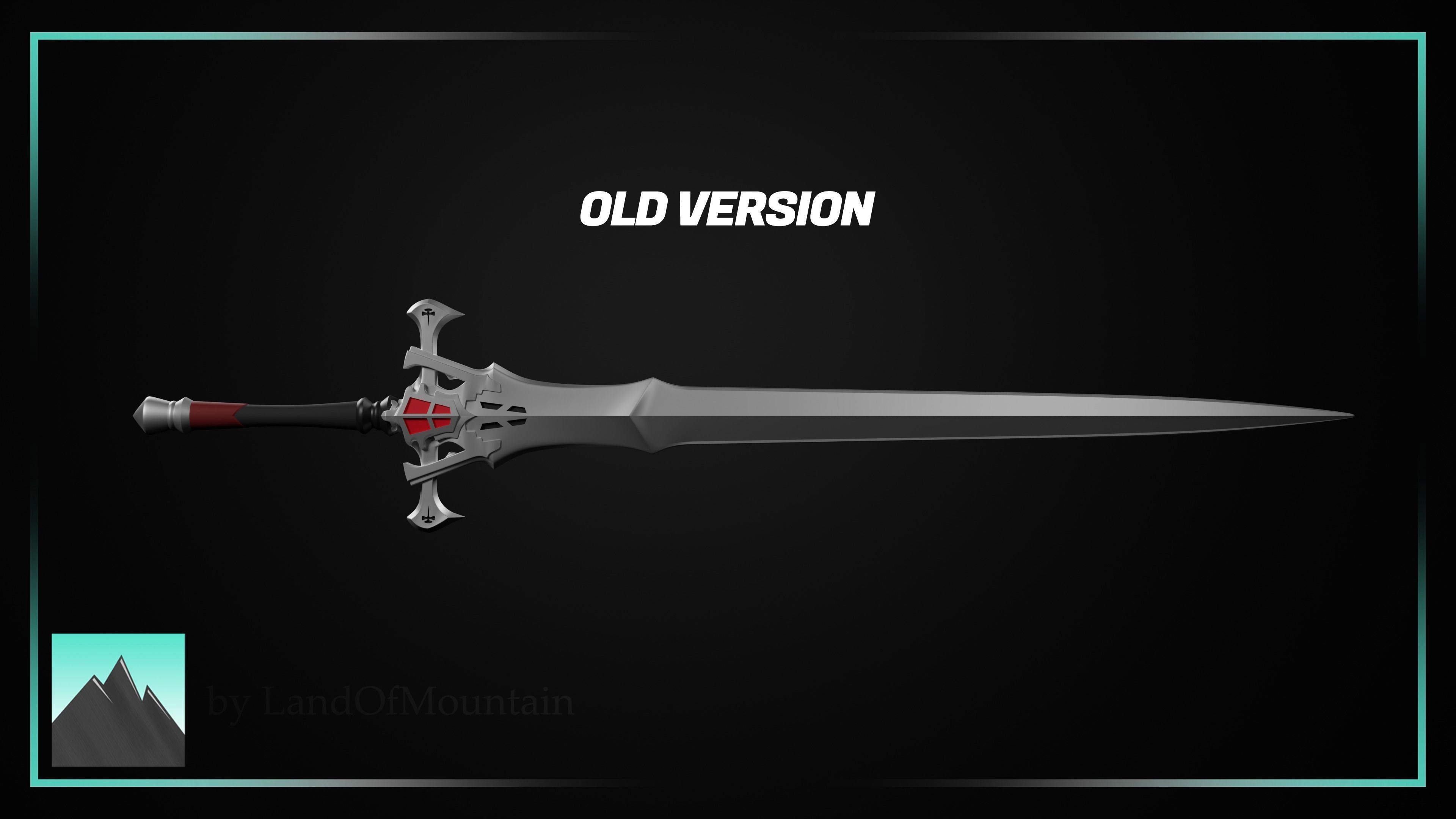 Final Fantasy XVI - Clive Rosfield - Invictus Sword 3D print model_10