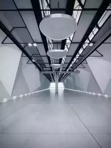 Modern Grey Corridor