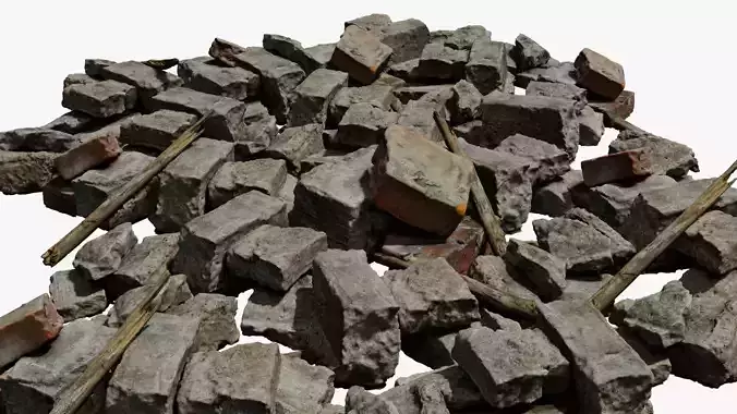 Scanned Construction Debris