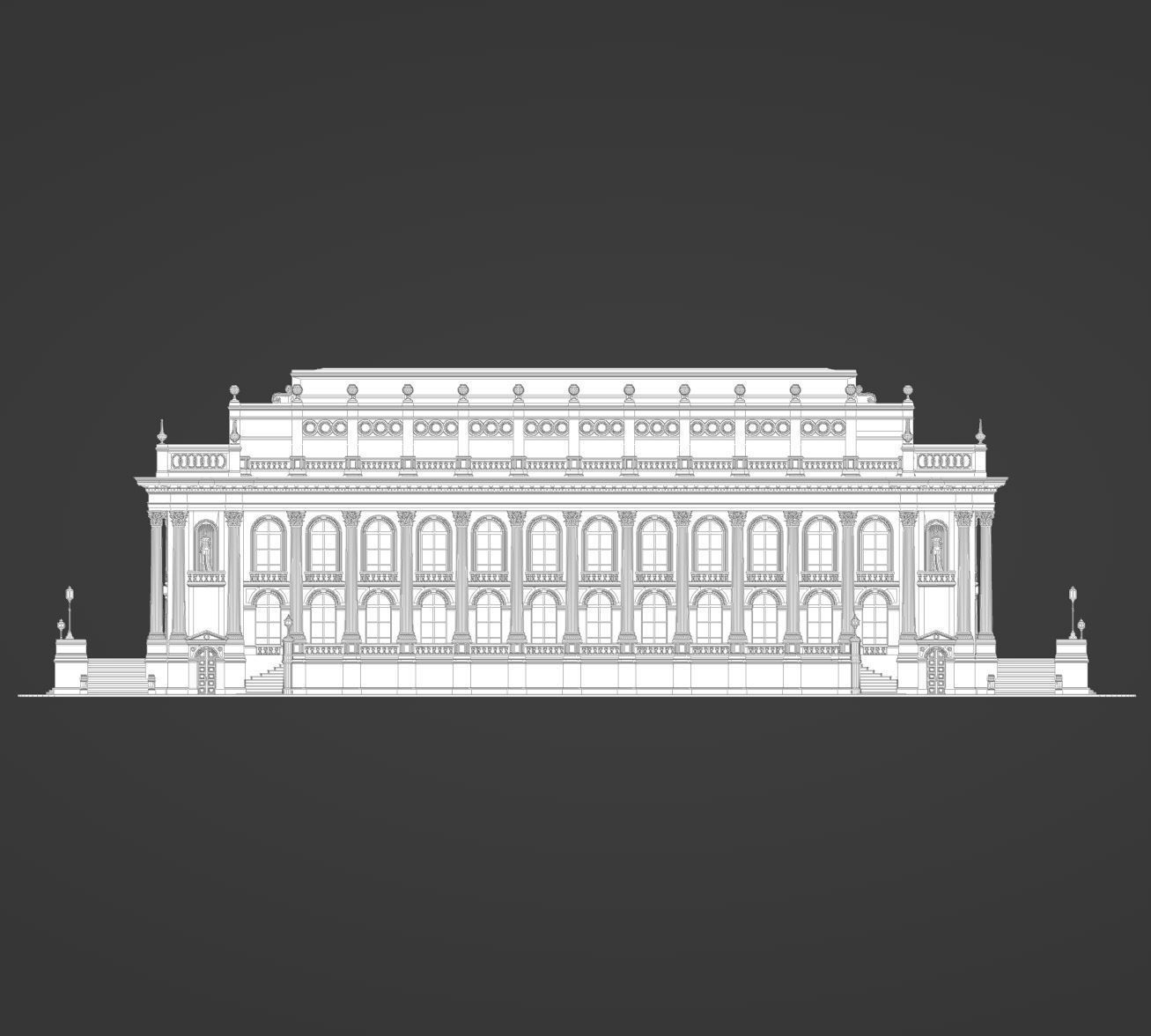 Historic Public Building 3D model_16