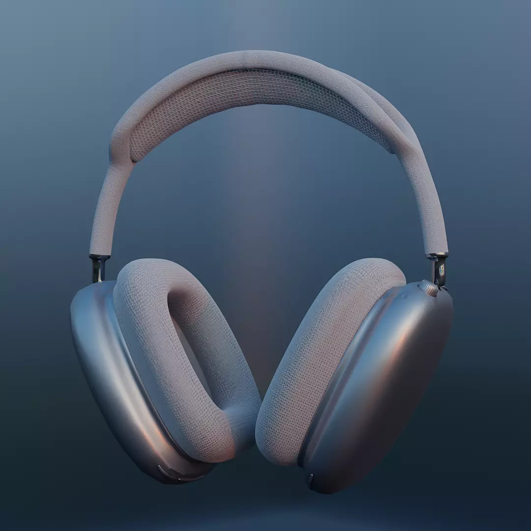 headphones apple airpods max 3D model