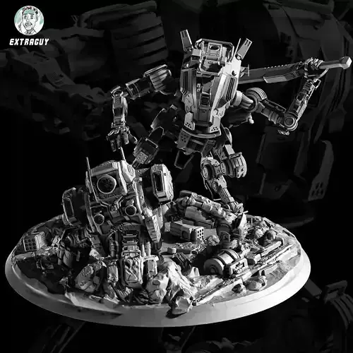 Blade Wielding Mech 75mm