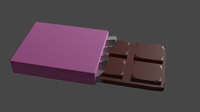 Valentines Chocolate Free low-poly 3D model