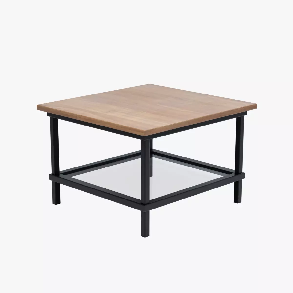 Short Modern End Table 3D model_0