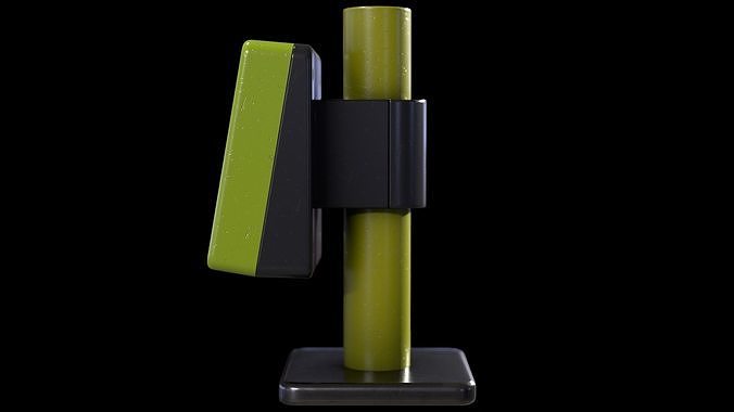 Terminal NFC Low-poly 3D model 5