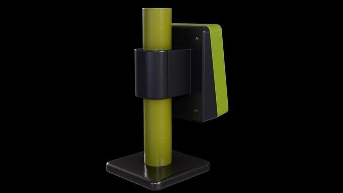 Terminal NFC Low-poly 3D model 3