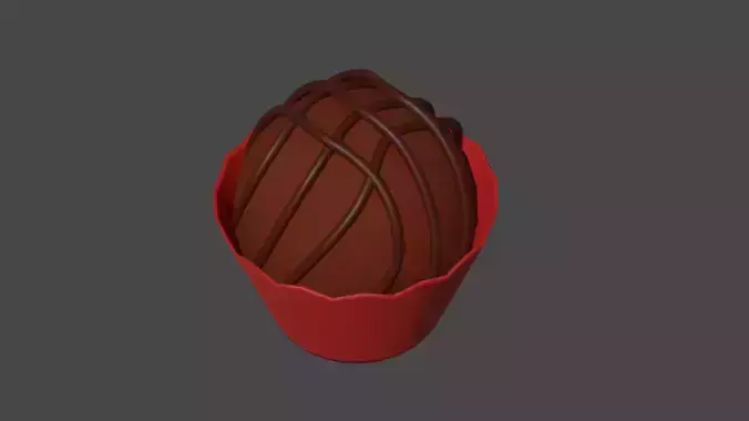 Valentines Sweet Candy Low-poly 3D model