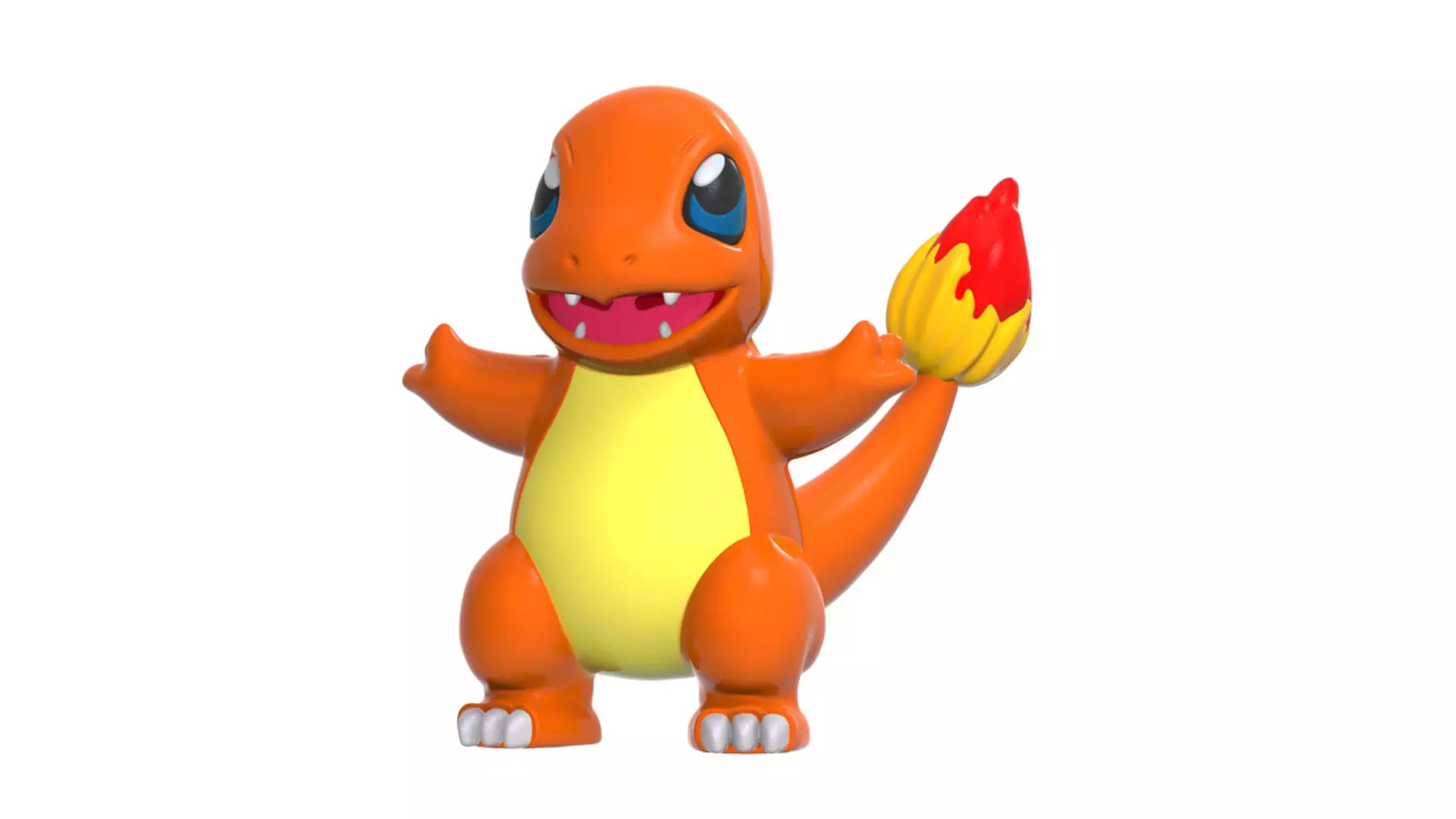 charmander orange pokemon toy 3D print model_0