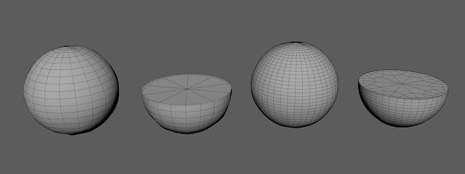 Fruit Pack Part 4 Low-poly 3D model 5