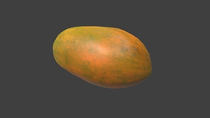 Fruit Pack Part 4 Low-poly 3D model 7