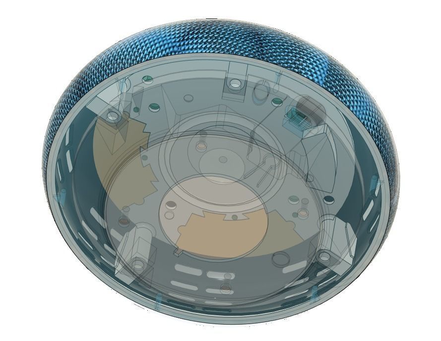 Google Home Mini 3D model_11