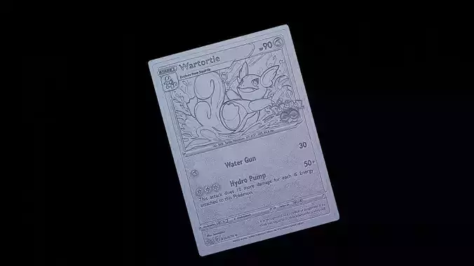Wartortle Pokemon 3D print model