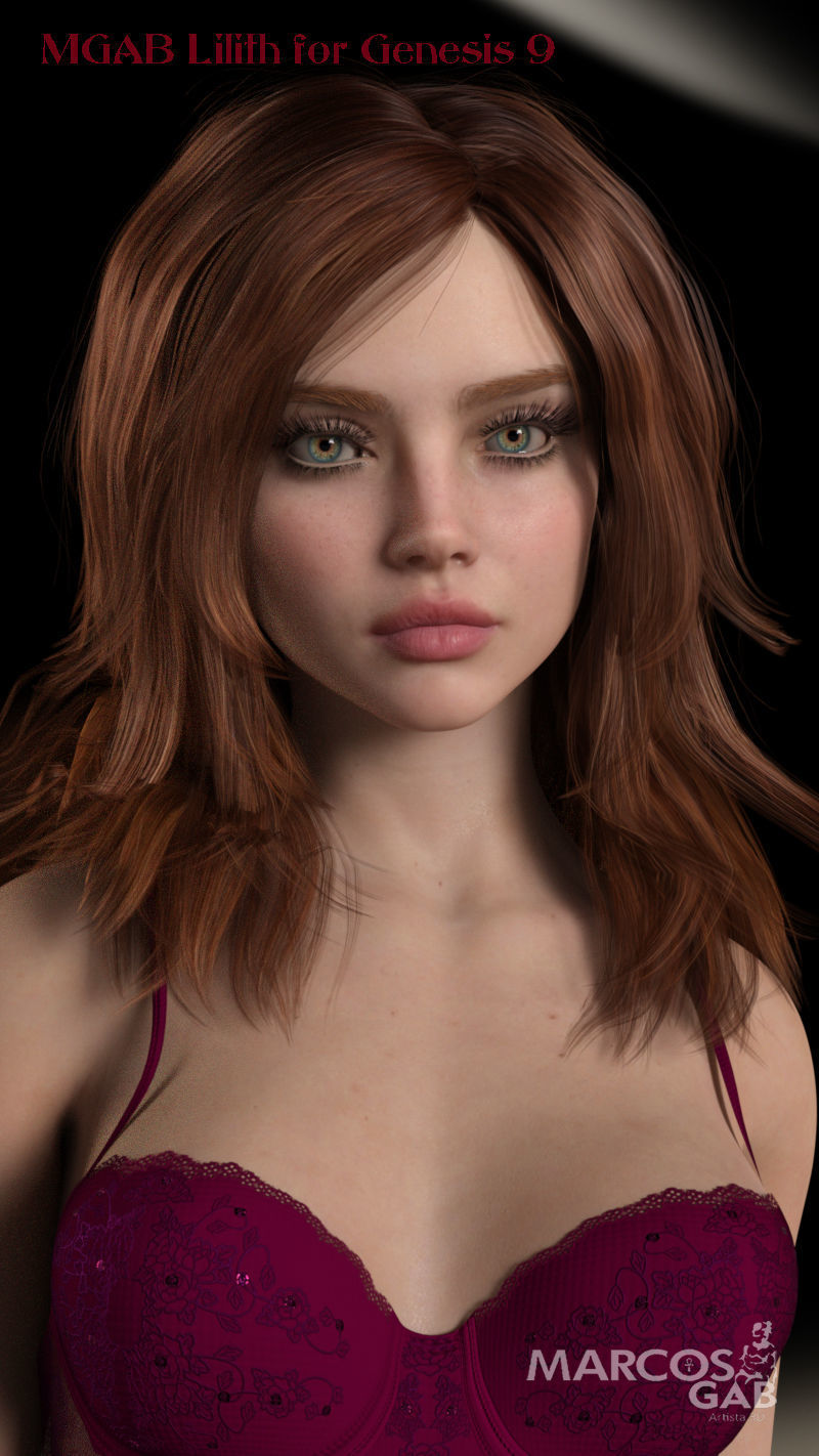 MGAB Lilith for Genesis 9 3D model_20
