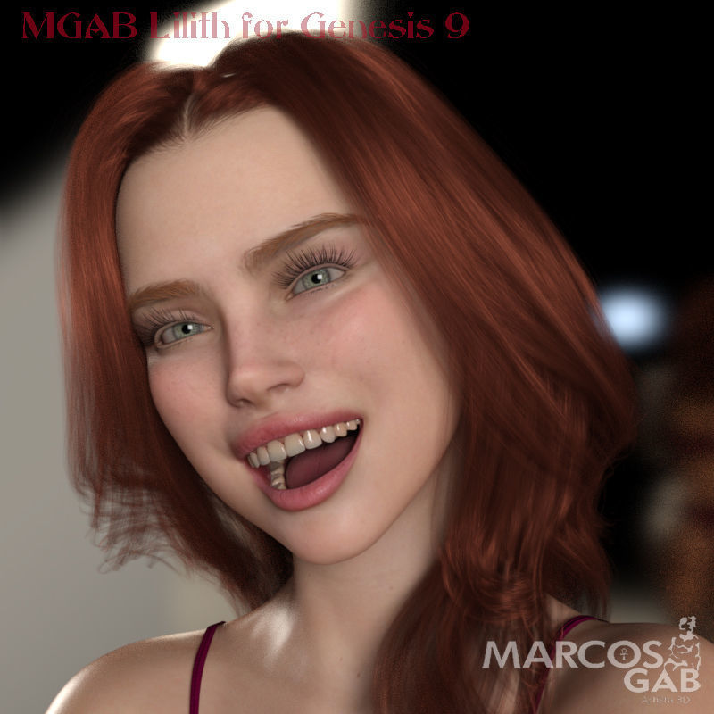 MGAB Lilith for Genesis 9 3D model_2