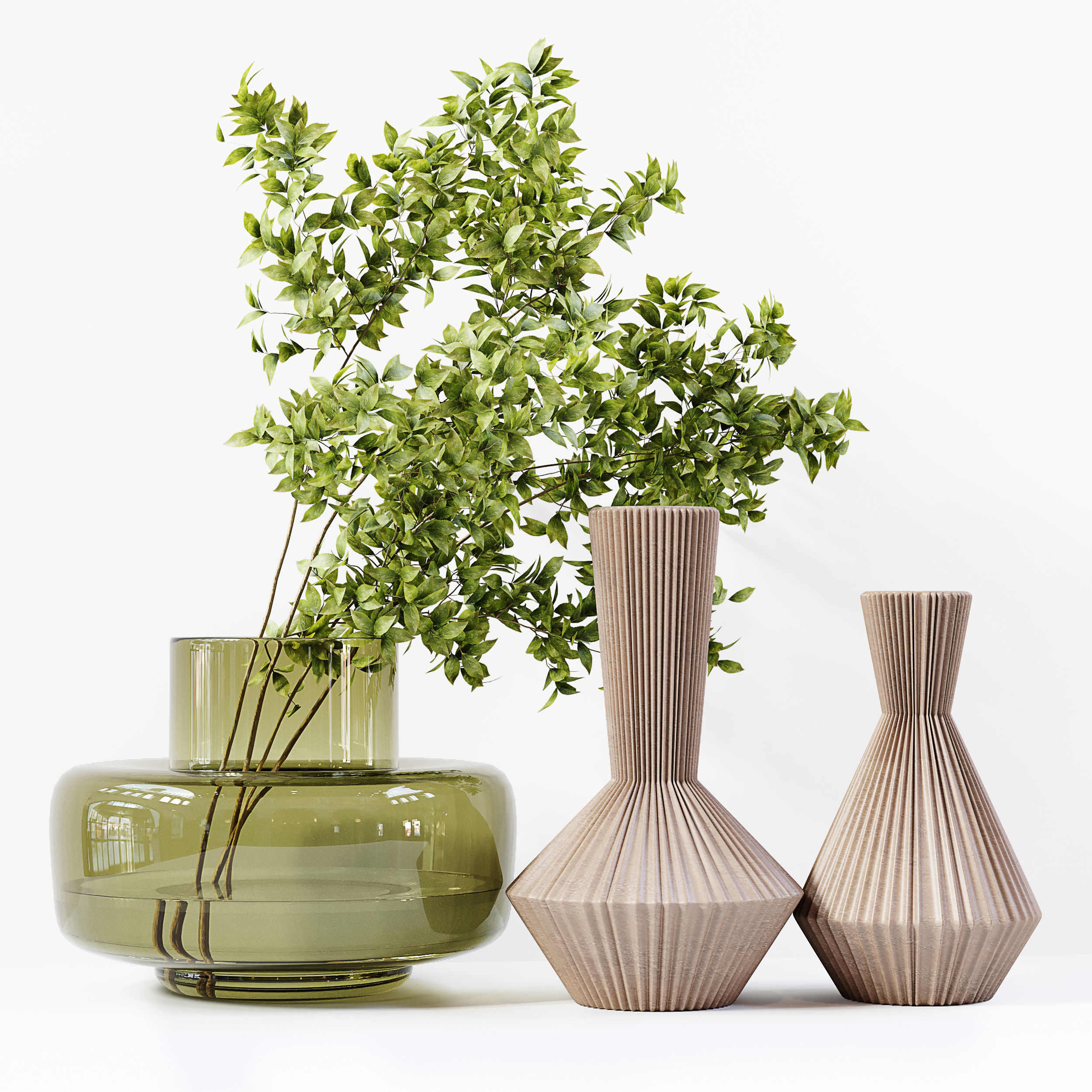 Decorative Set 03 3D model_4