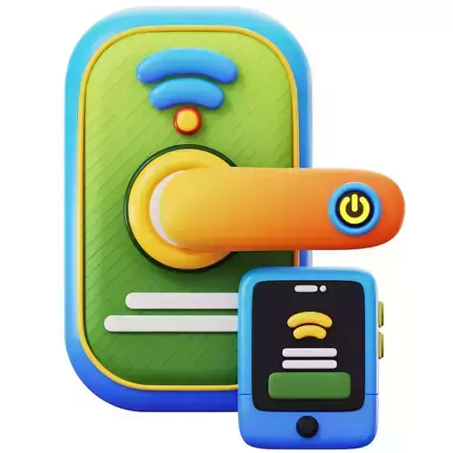 3D Smart Tech Smart Door Lock
