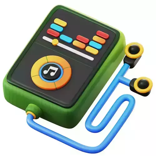 3D Smart Tech Mp3 Player