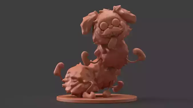 Poppy playtime PJ pug a pillar fan made 3D print model