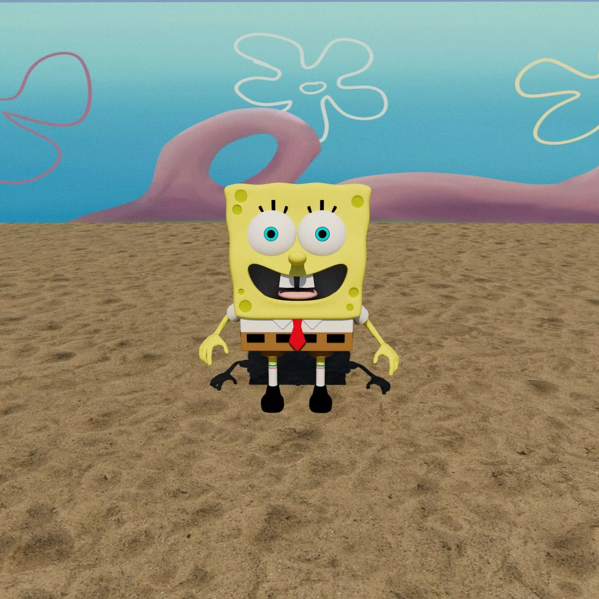 Sponge Bob 3D model