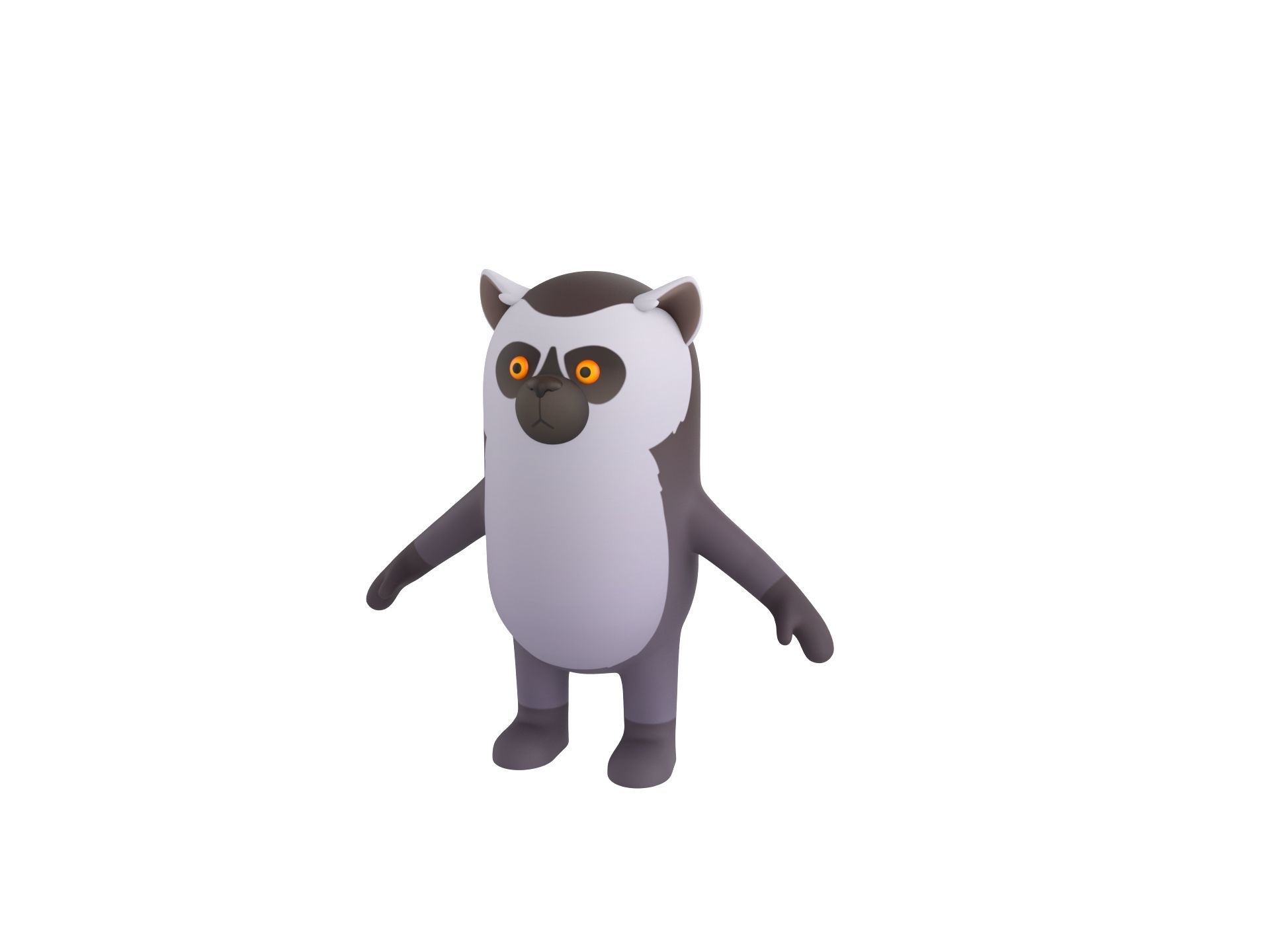 Cartoon Animals Model Pack 3 3D model_17