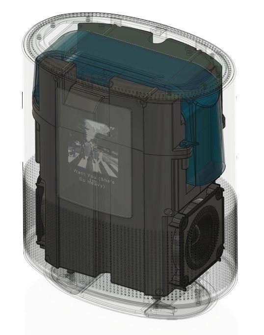 Bose speaker 500 3D model_11