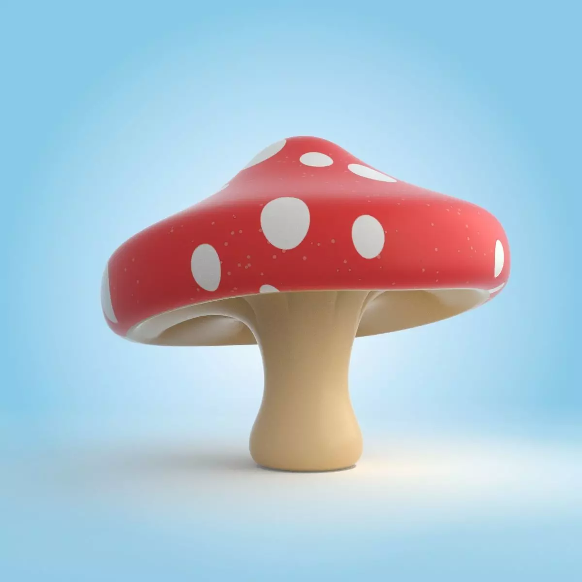 Mushroom 3D model_0