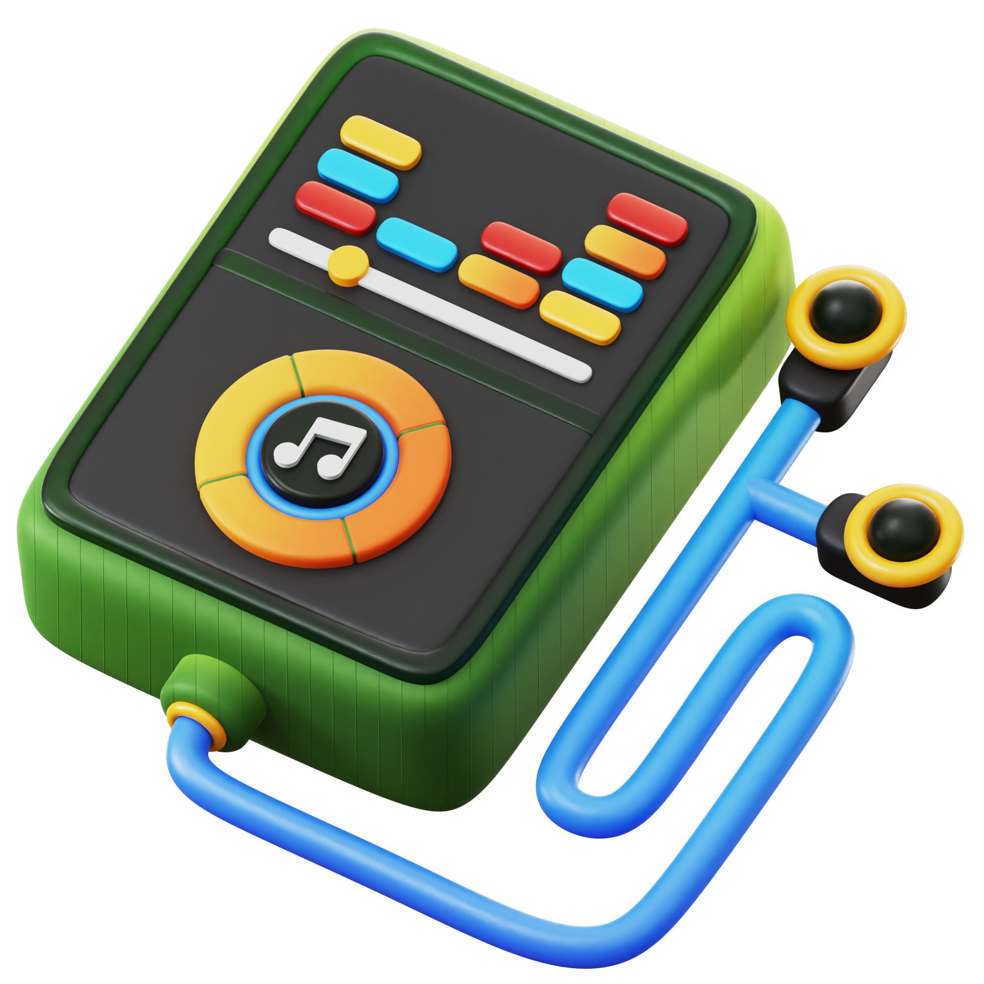 IOT Smart Technologies Icon Pack 3D Model Low-poly 3D model_9