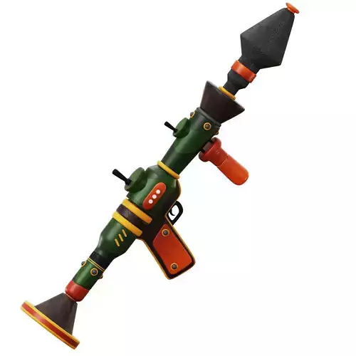 3D Army Rocket Launcher