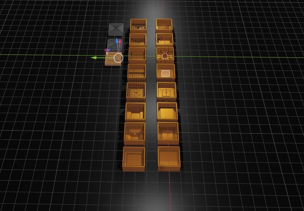 Molds For Tiles simple Collection Tiles Molds Prefabs 3D print model_5