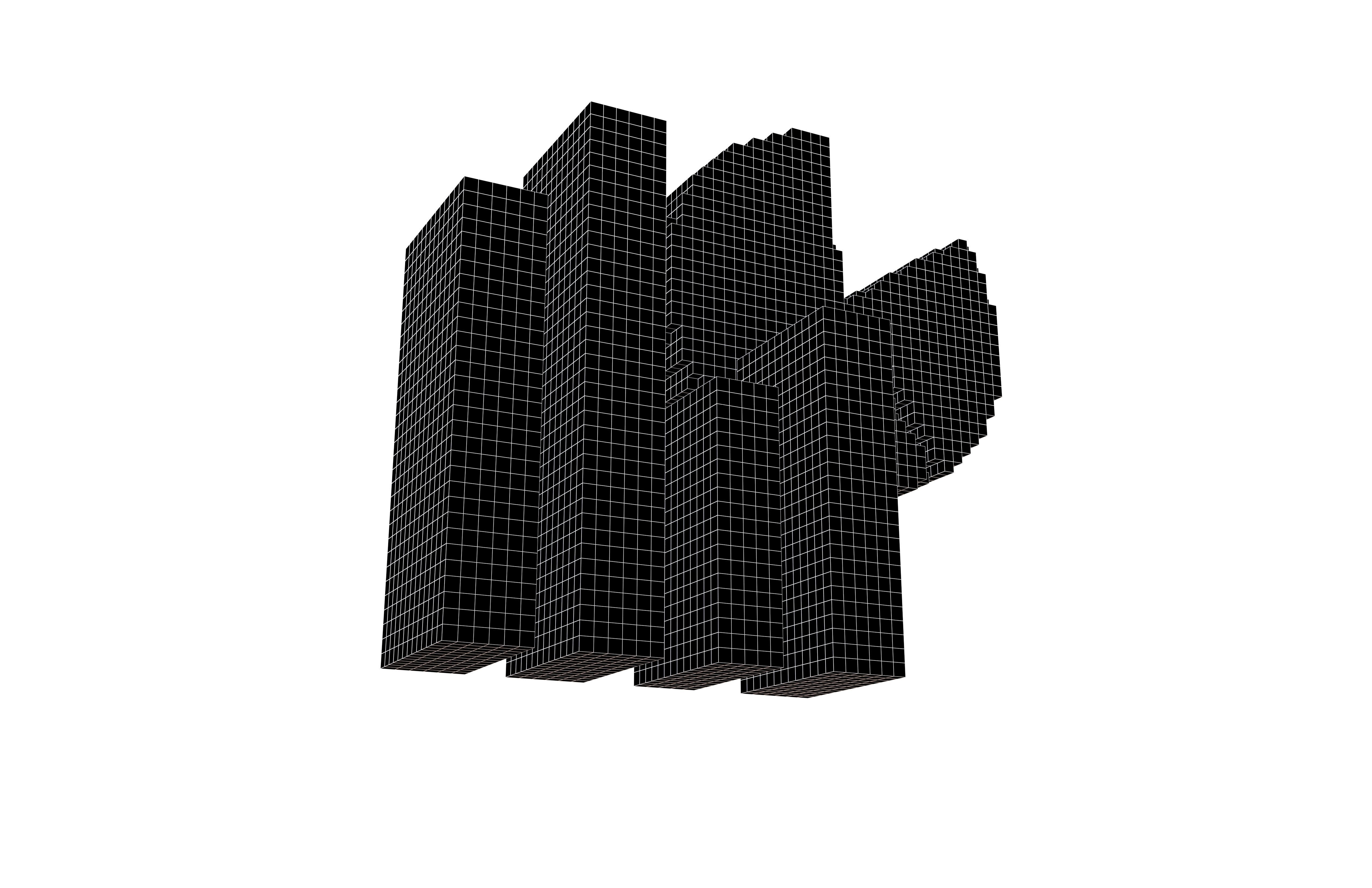Voxel Ecommerce Symbol v1 001 Low-poly 3D model_6