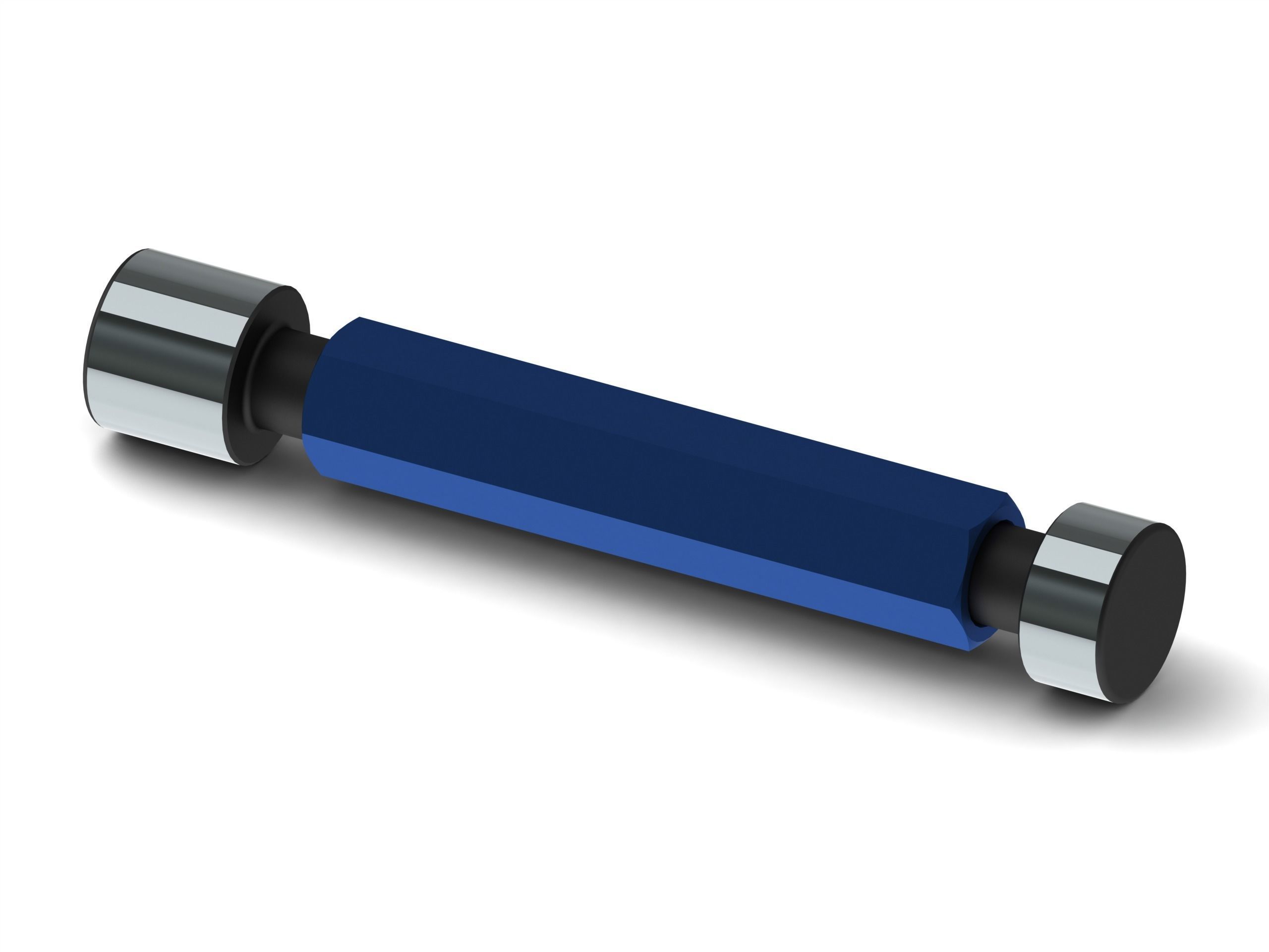Cylindrical Type Plug Gauge Set for Measuring Range  6 to 50 mm Low-poly 3D model_30