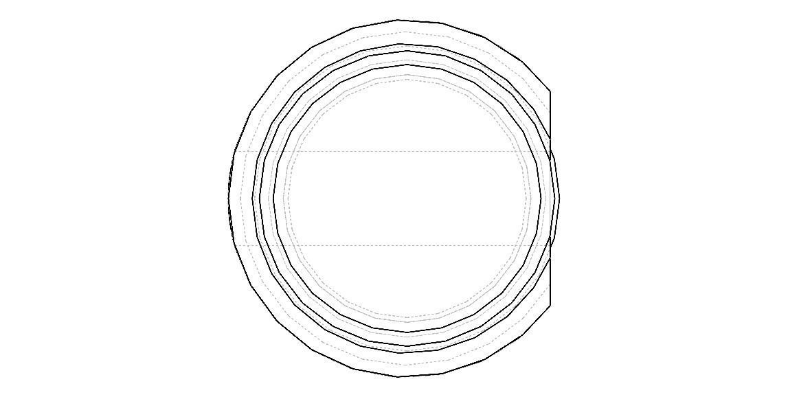Cylindrical Type Plug Gauge Set for Measuring Range  6 to 50 mm Low-poly 3D model_16