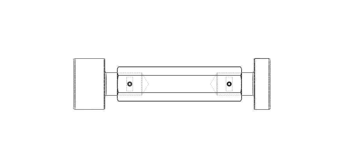 Cylindrical Type Plug Gauge Set for Measuring Range  6 to 50 mm Low-poly 3D model_49