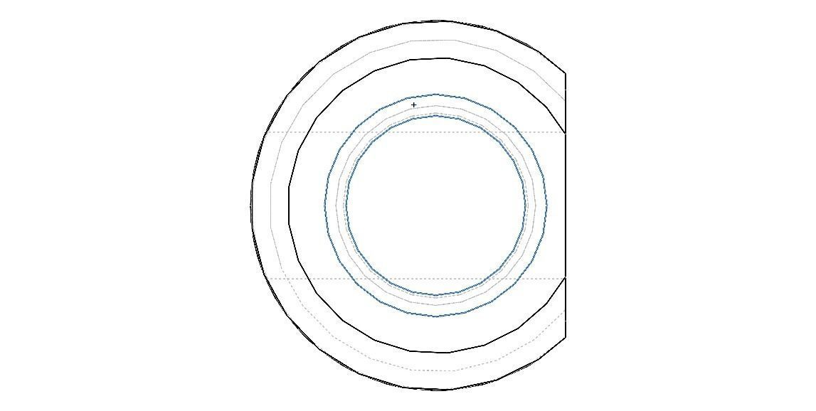 Cylindrical Type Plug Gauge Set for Measuring Range  6 to 50 mm Low-poly 3D model_8
