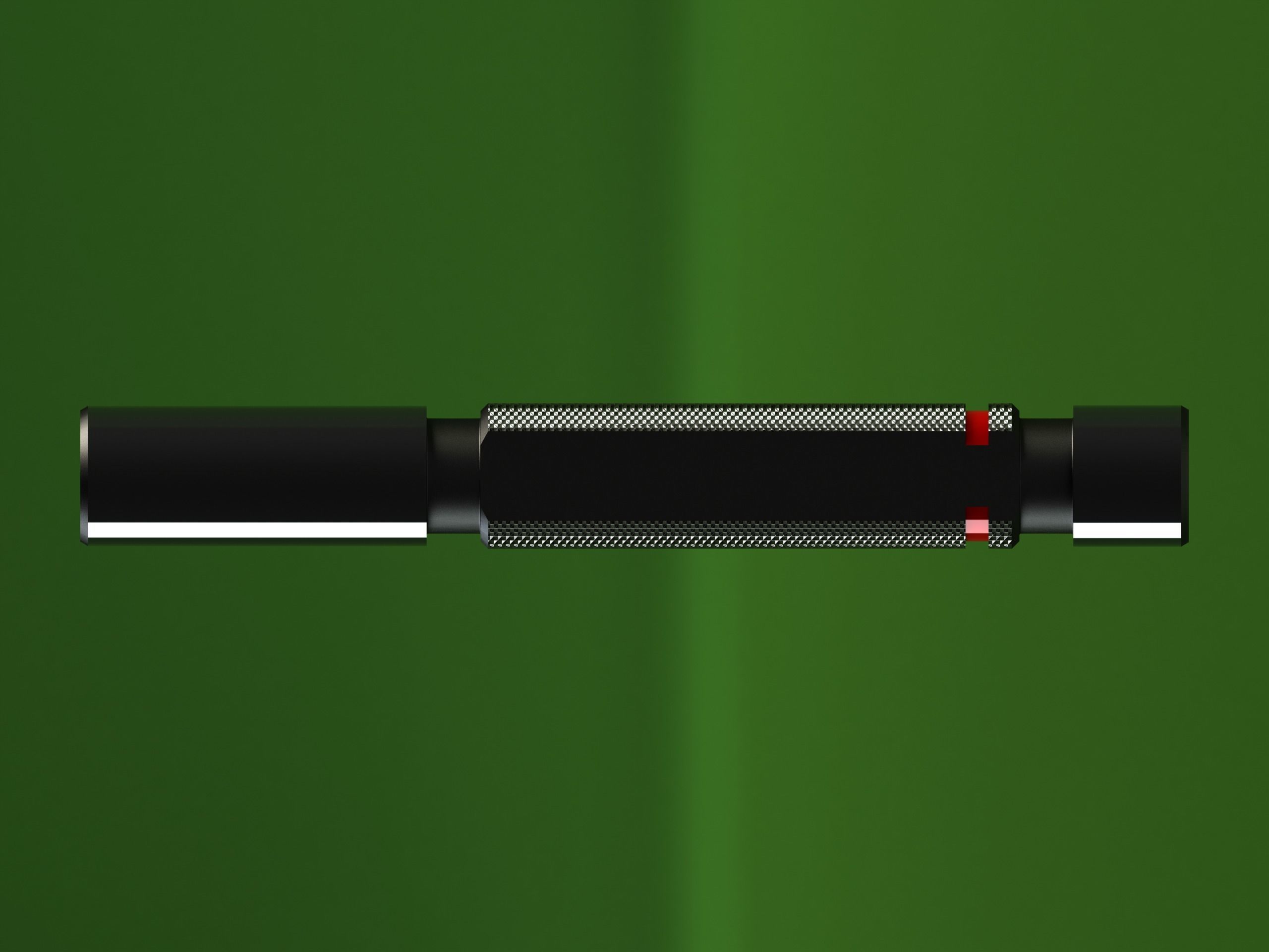 Cylindrical Type Plug Gauge Set for Measuring Range  6 to 50 mm Low-poly 3D model_21