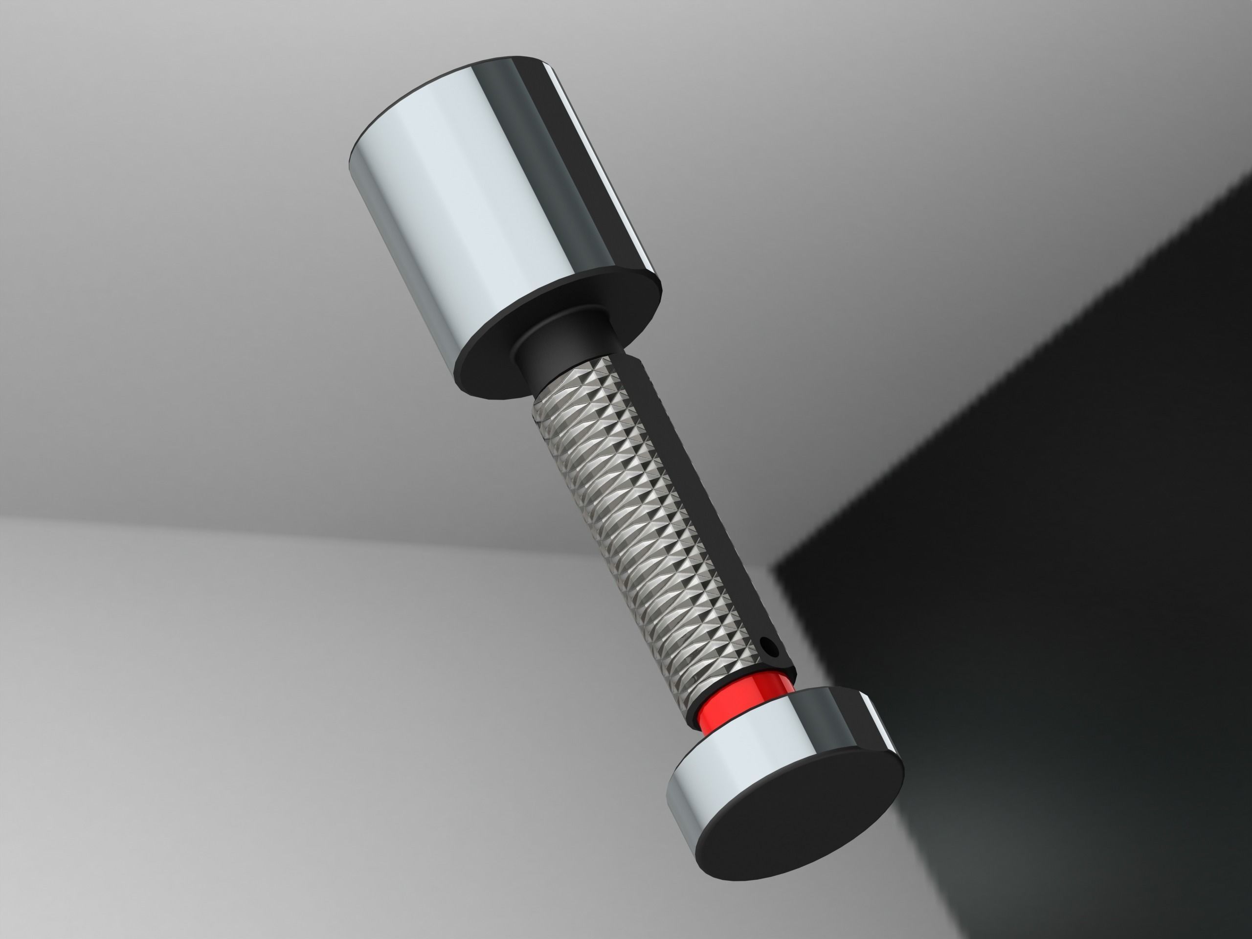 Cylindrical Type Plug Gauge Set for Measuring Range  6 to 50 mm Low-poly 3D model_54