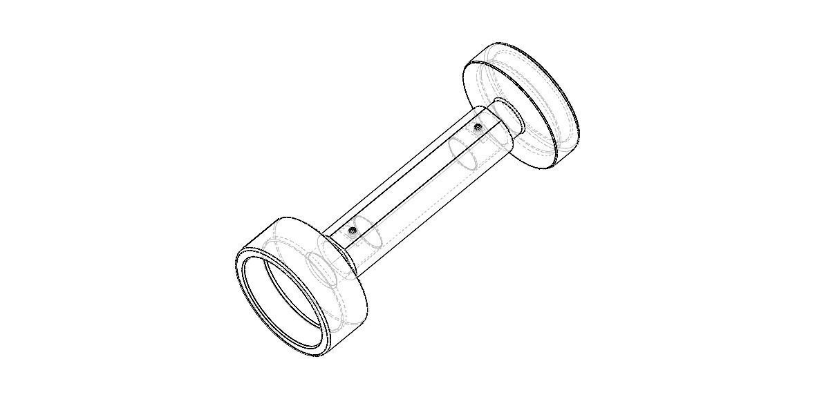 Cylindrical Type Plug Gauge Set for Measuring Range  6 to 50 mm Low-poly 3D model_63