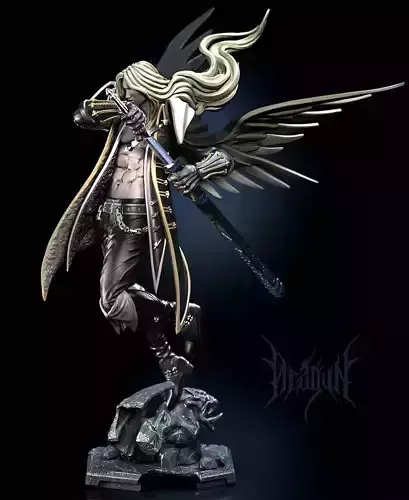 Alucard character from video game devil may cry