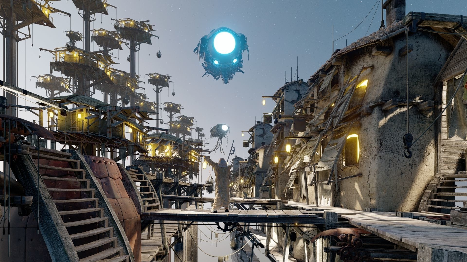 Lumion 10-12 alien biological invasion science fiction scene  Low-poly 3D model_15