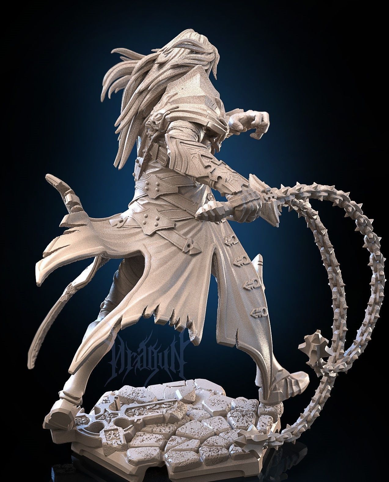 Trevor Belmont 3D print model_6