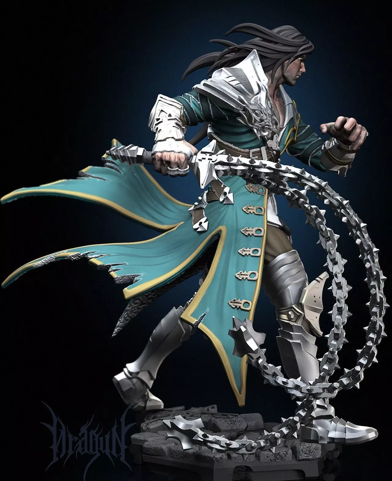 Trevor Belmont 3D print model_0