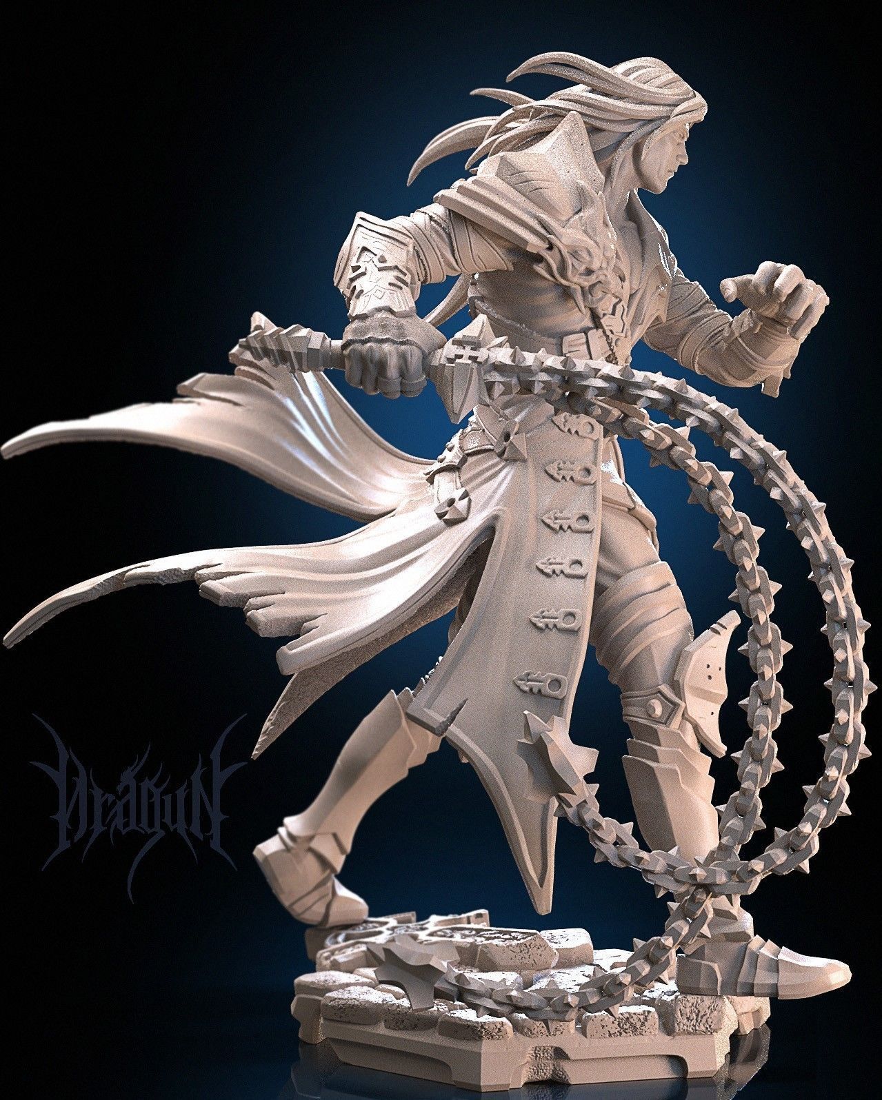 Trevor Belmont 3D print model_5