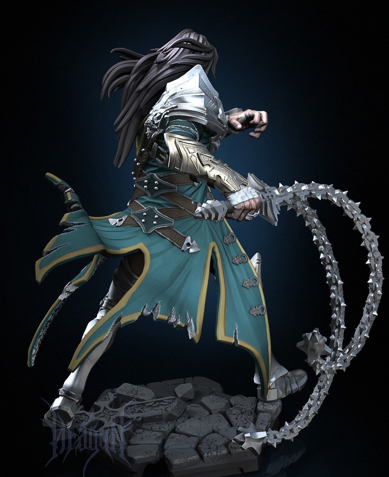 Trevor Belmont 3D print model_2