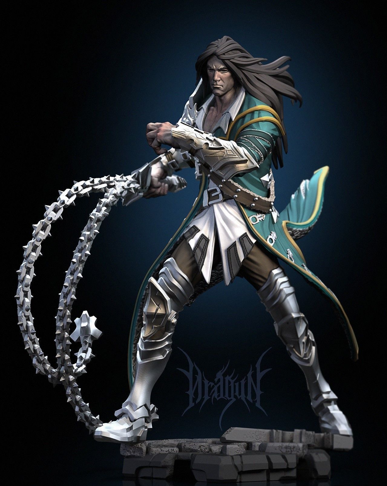 Trevor Belmont 3D print model_1