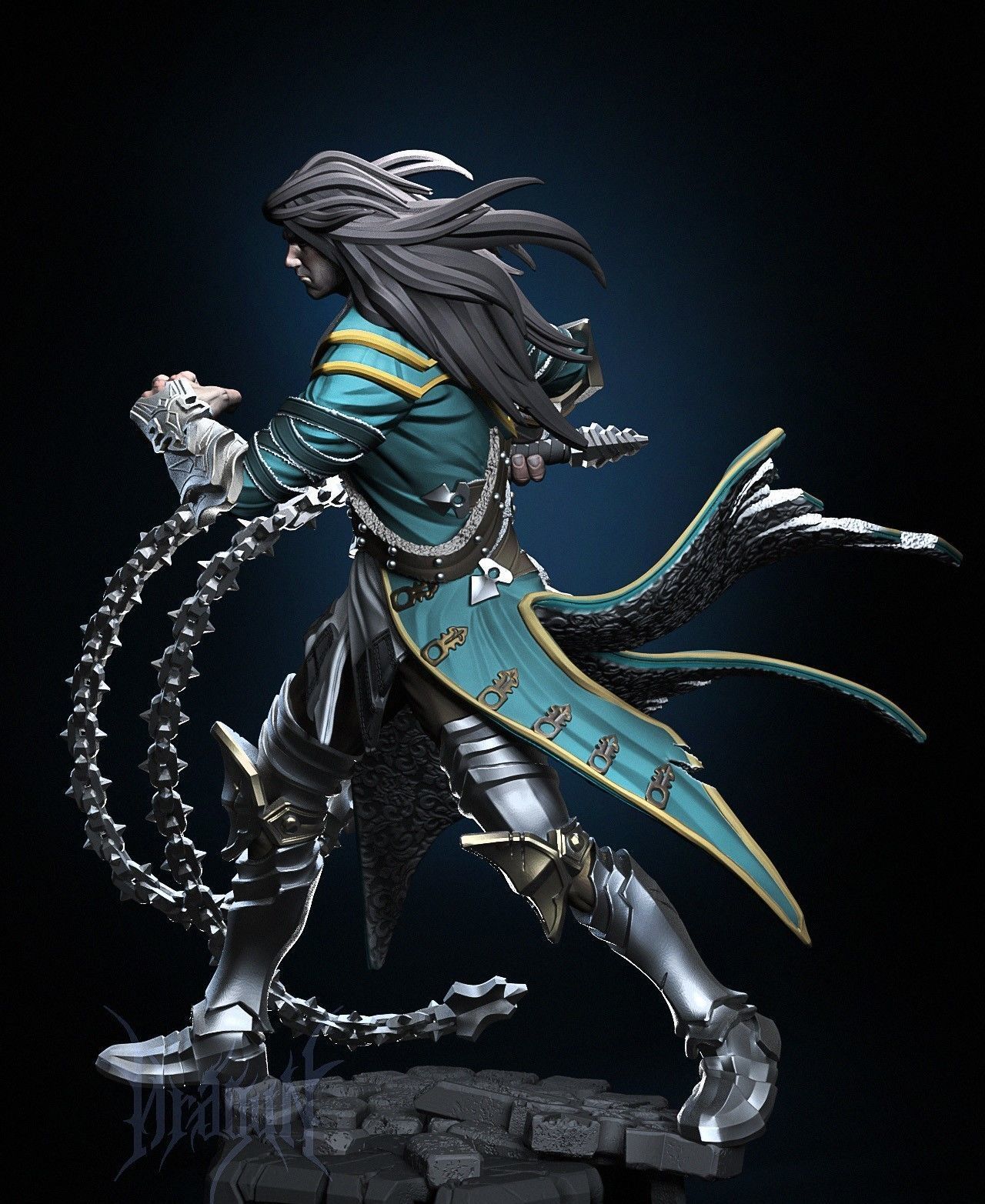 Trevor Belmont 3D print model_3