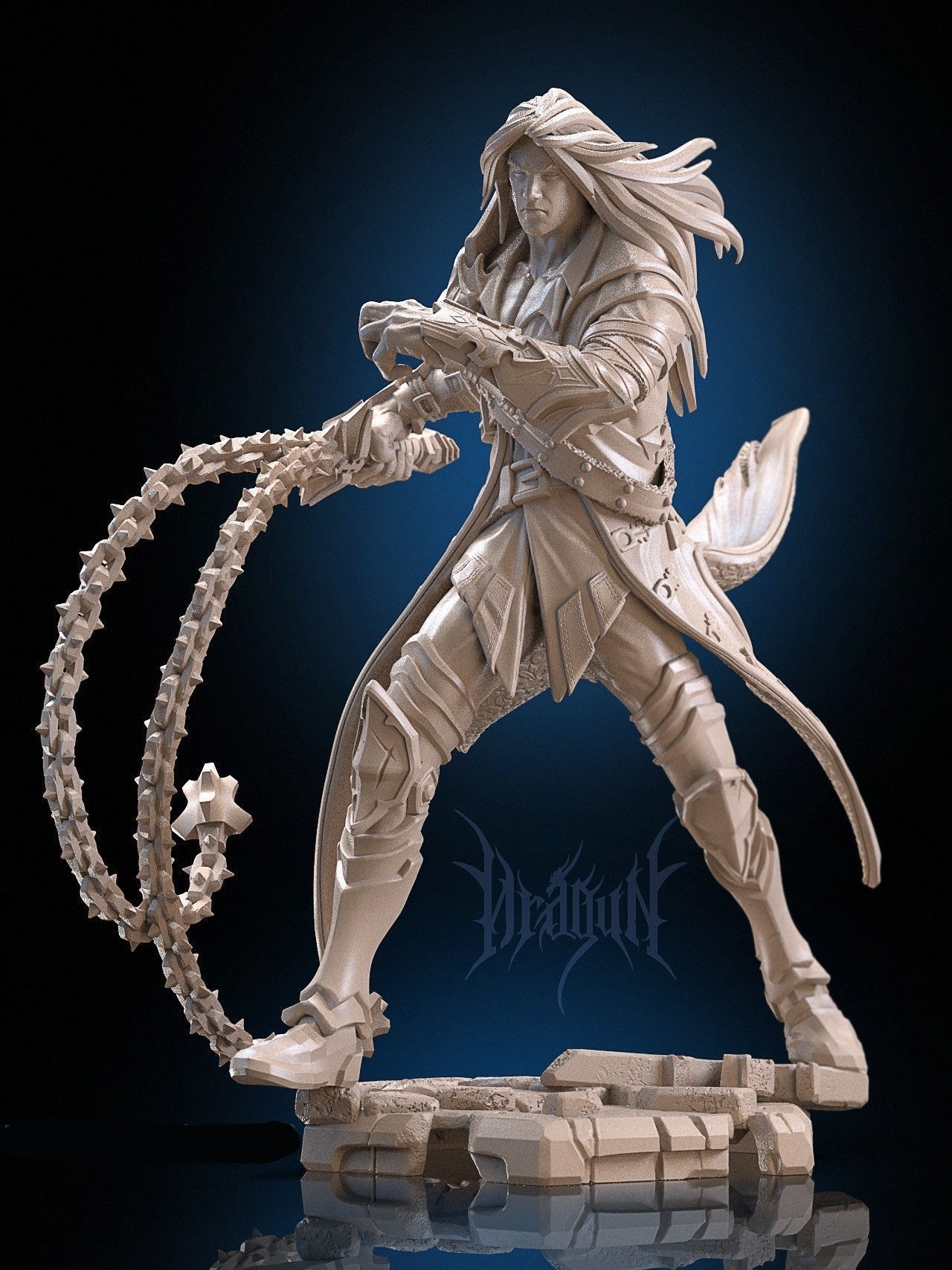Trevor Belmont 3D print model_4