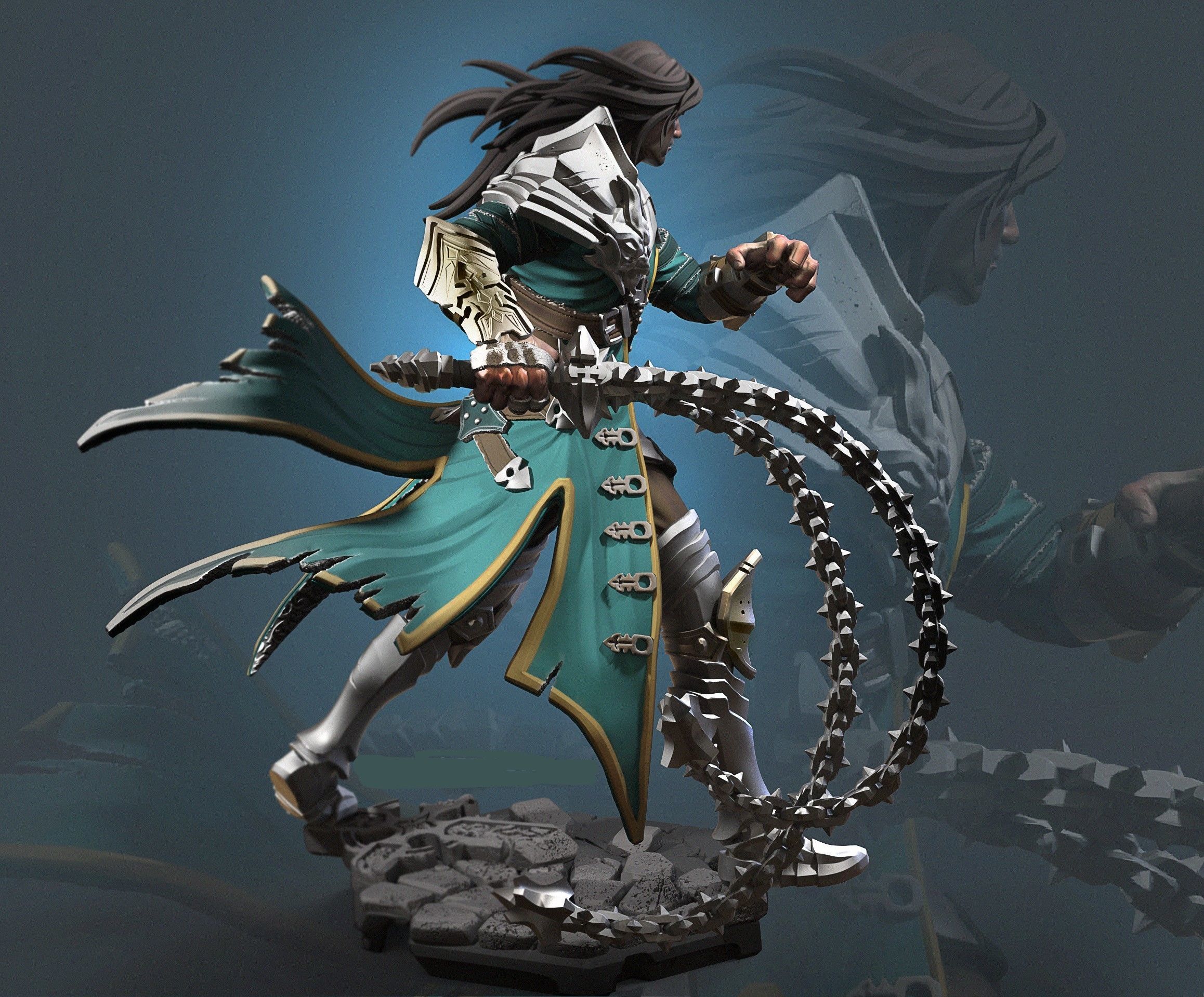 Trevor Belmont 3D print model_10