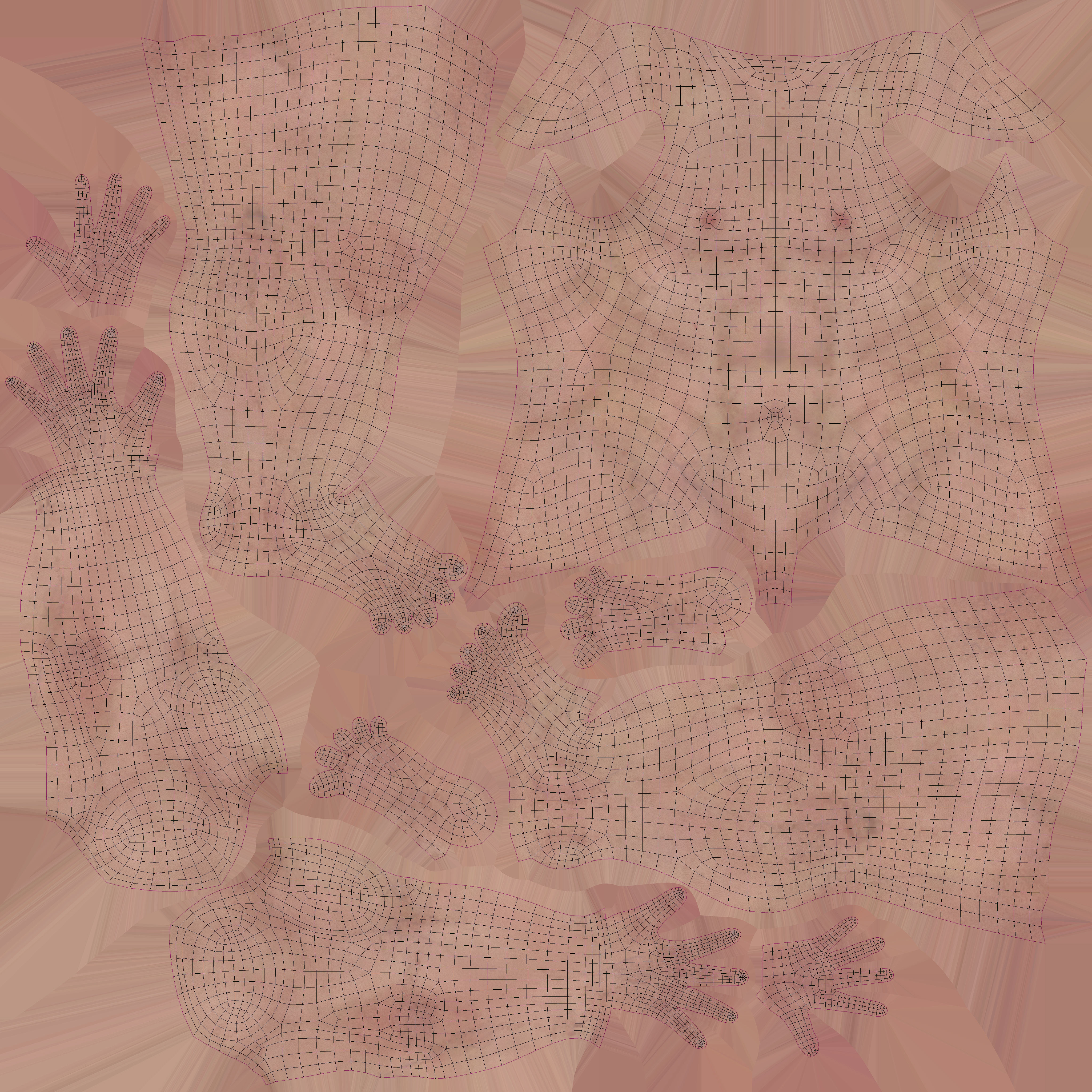 Cyborg Ben Lowpoly Game ready Low-poly 3D model_32