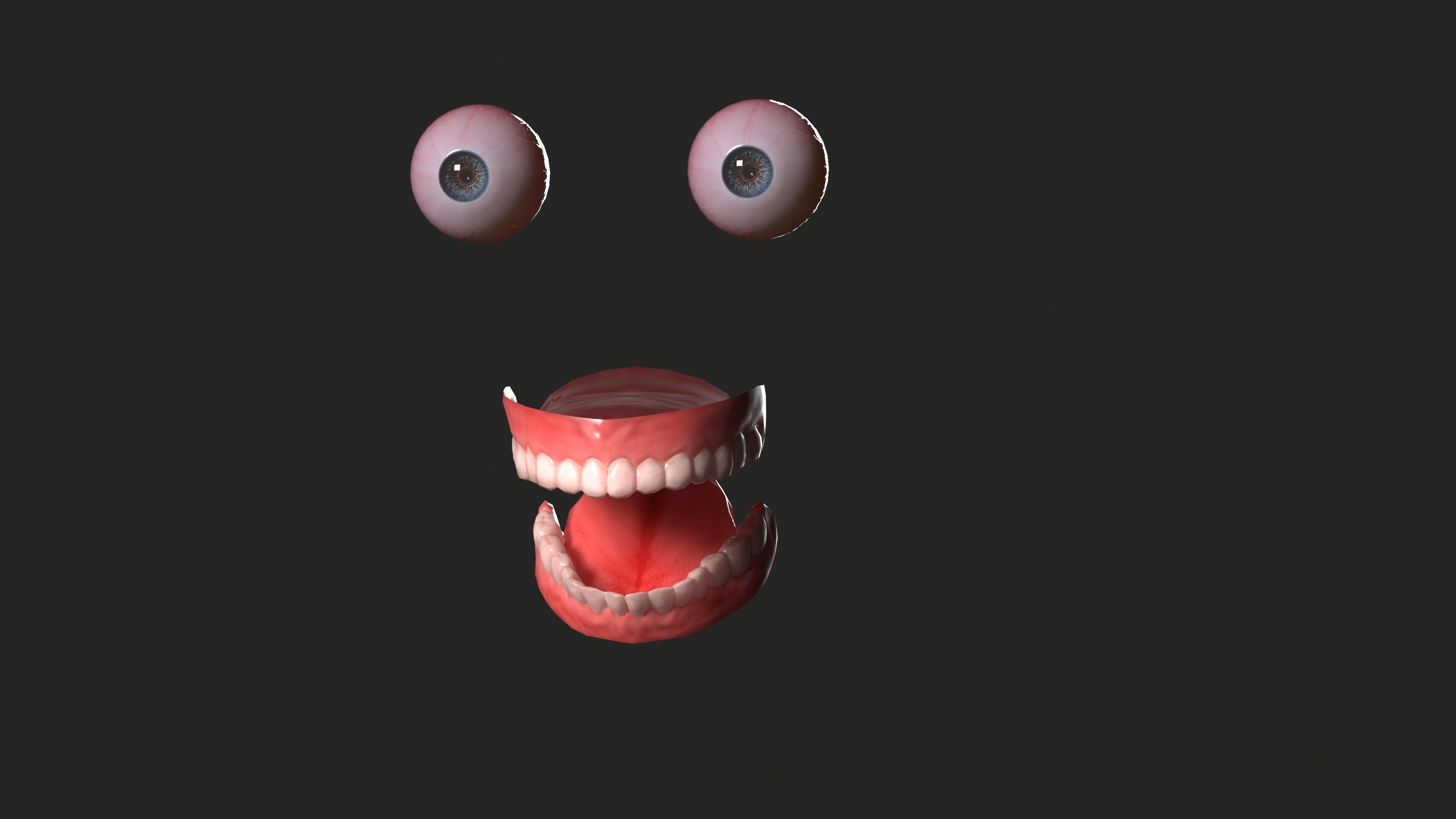 Cyborg Ben Lowpoly Game ready Low-poly 3D model_29