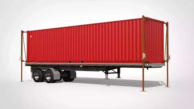 Container trailer
